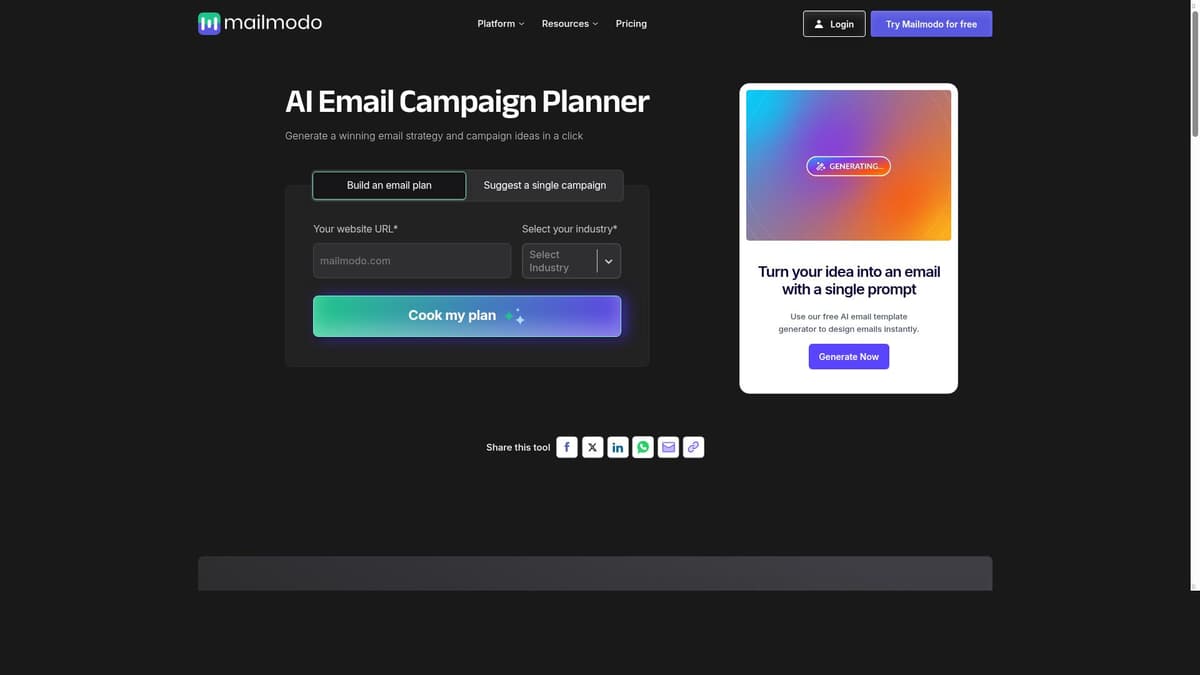 AI Email Campaign Planner