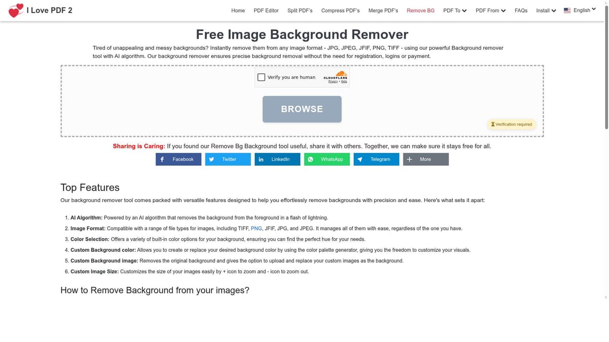 Auto Background Remover – Clean Transparent Images in One Click
