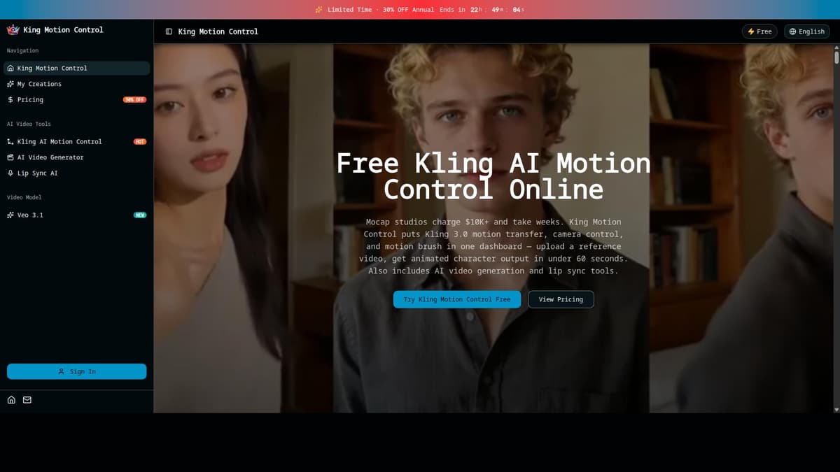 Kling AI Motion Control