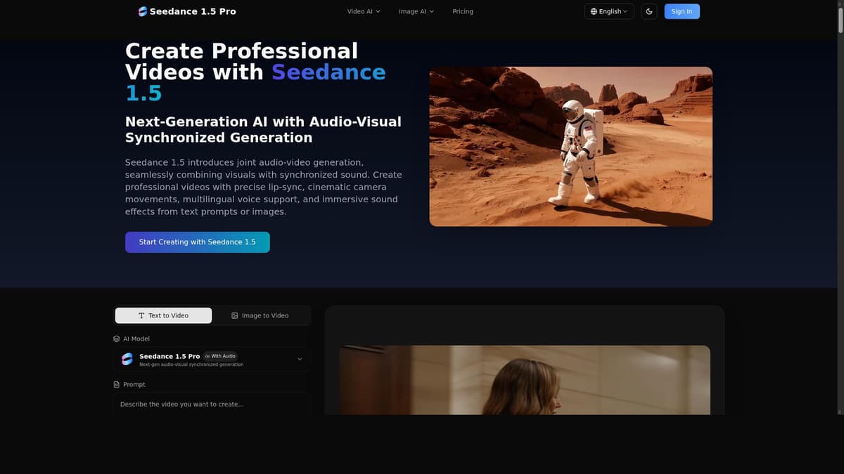 Seedance 1.5