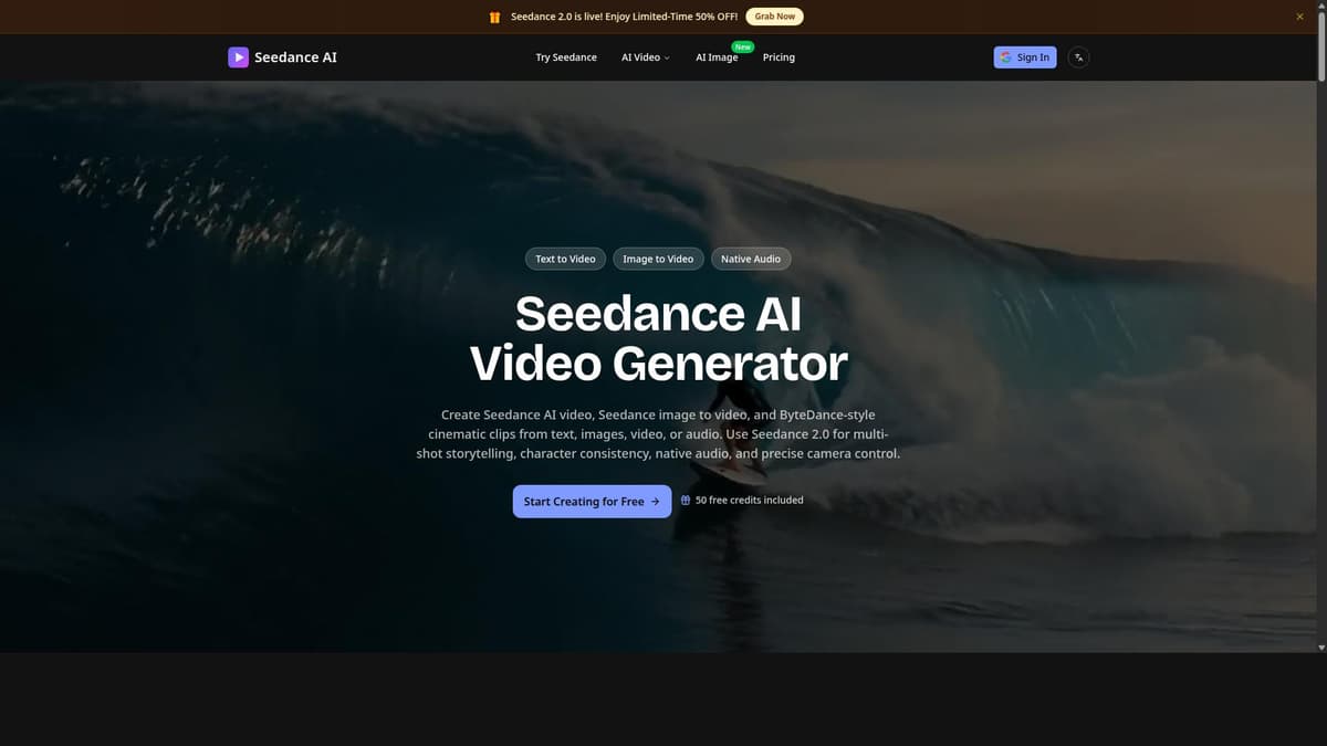 SeedanceGen AI Video Generator