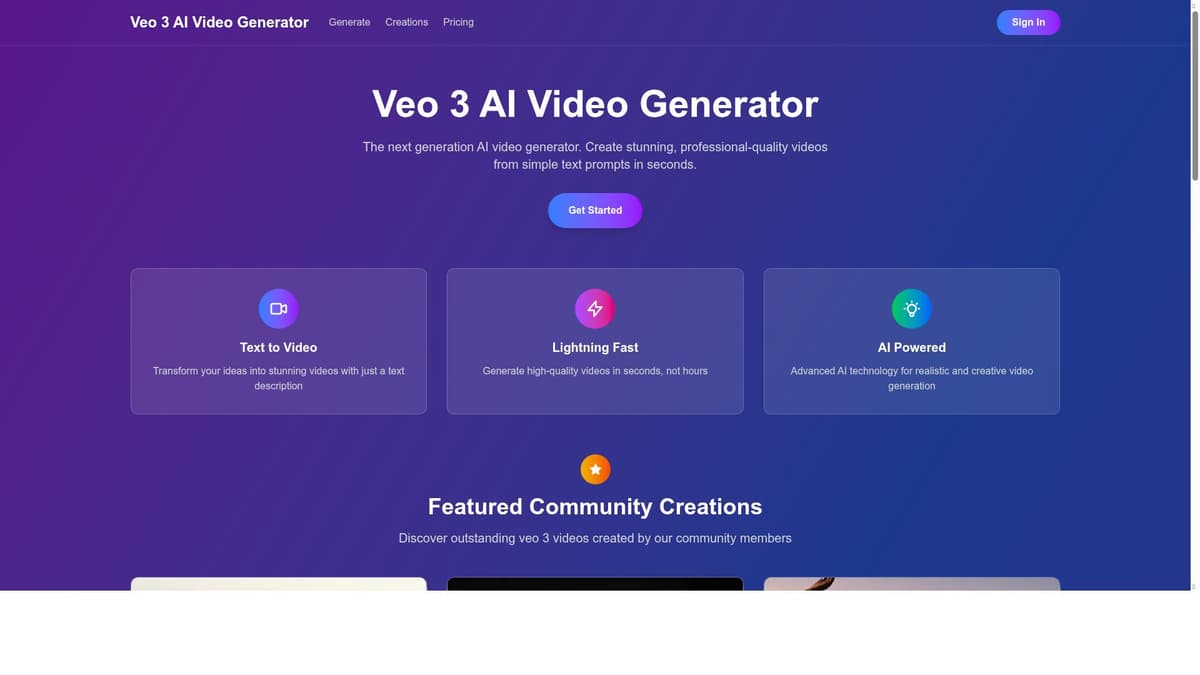 Veo 3 AI Video Generator